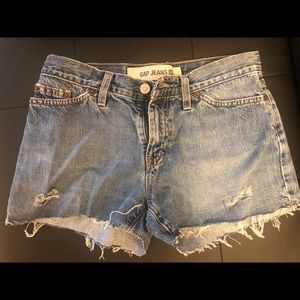 Gap jean shorts